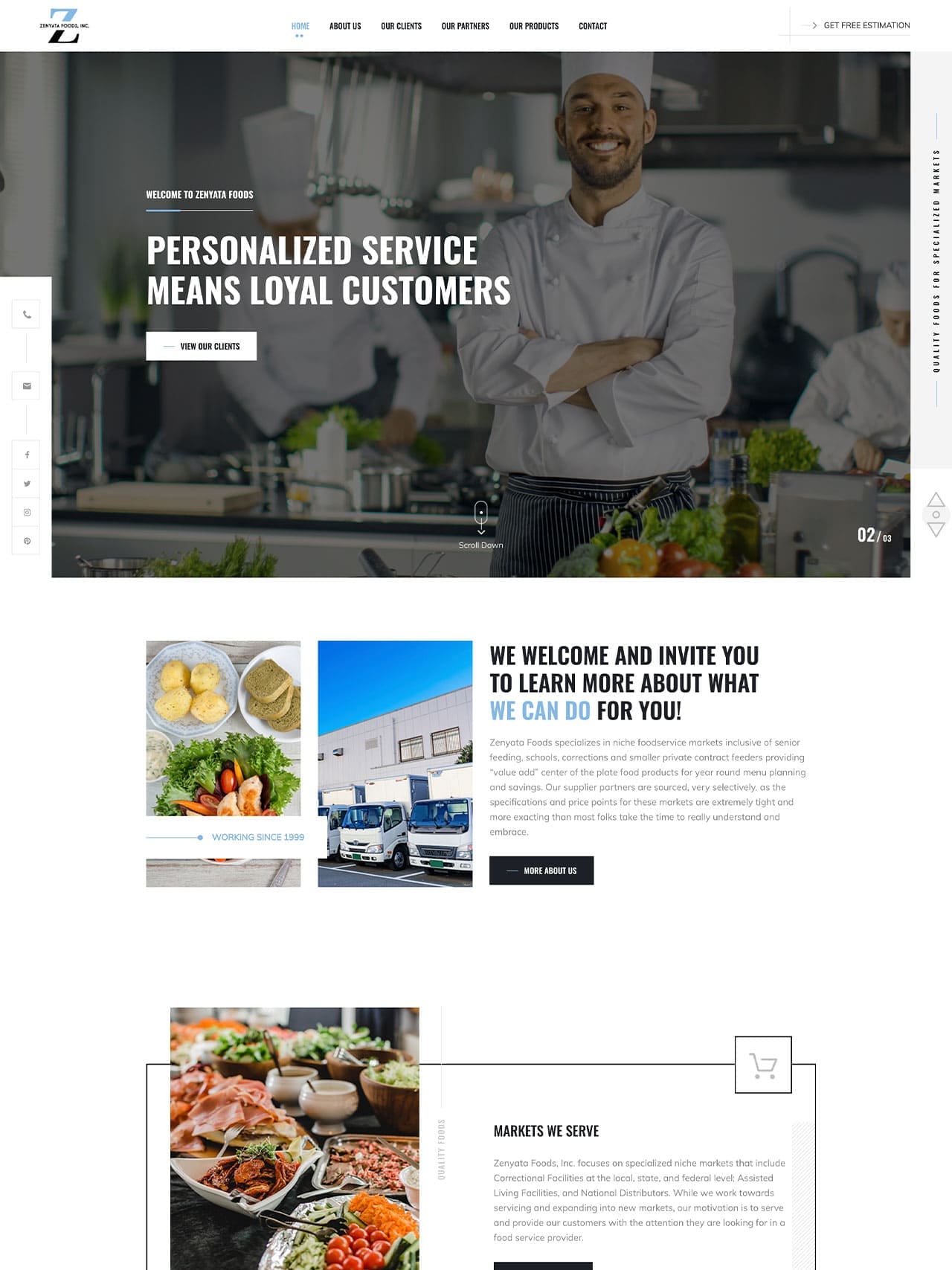 Zenyata Foods Website